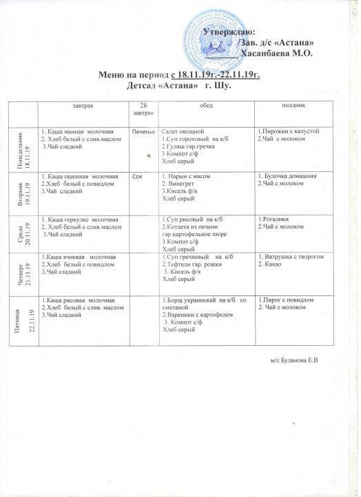 " 10 күндік Ас мәзірі"